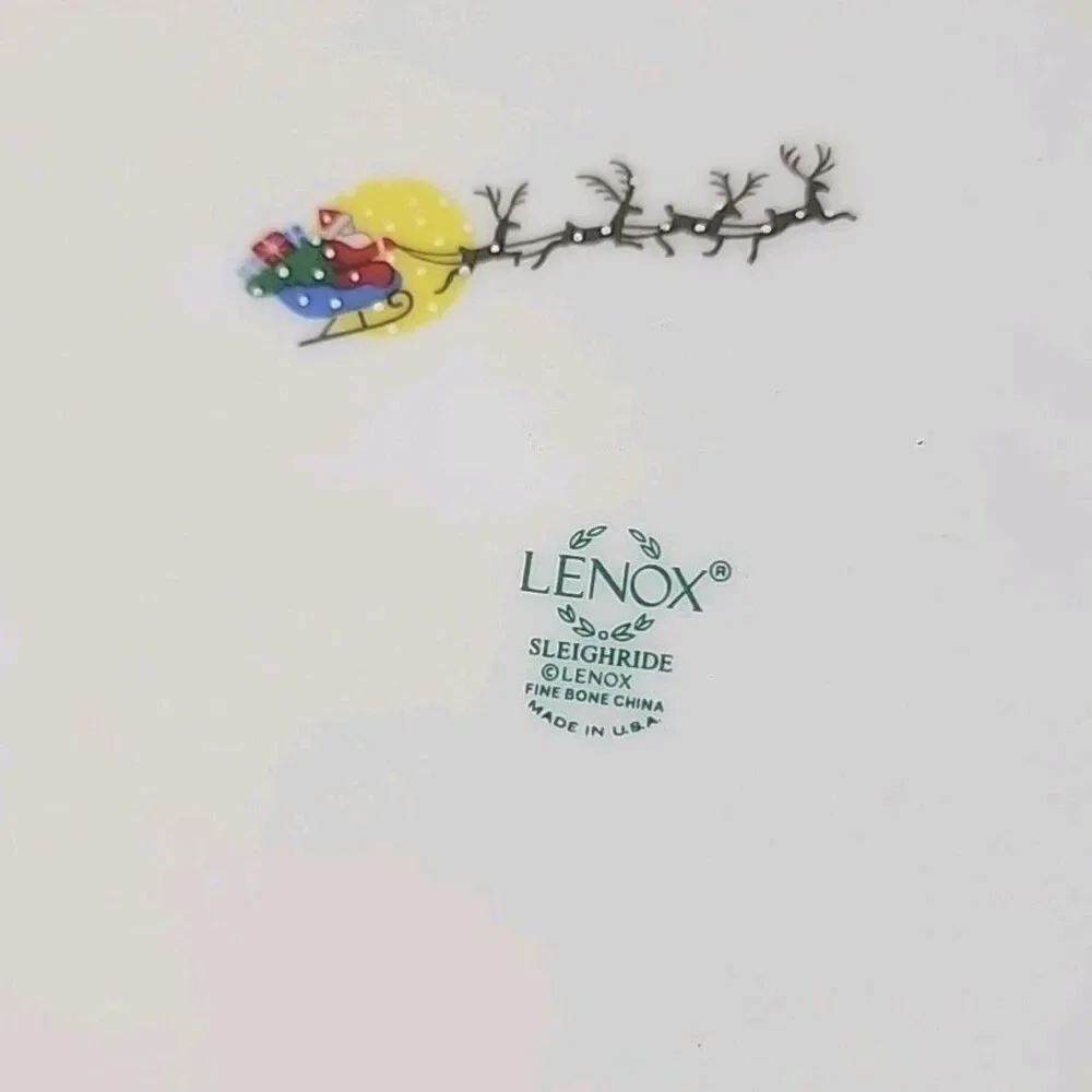 Lenox Sleighride Bone China Dinner Plate 10 7/8